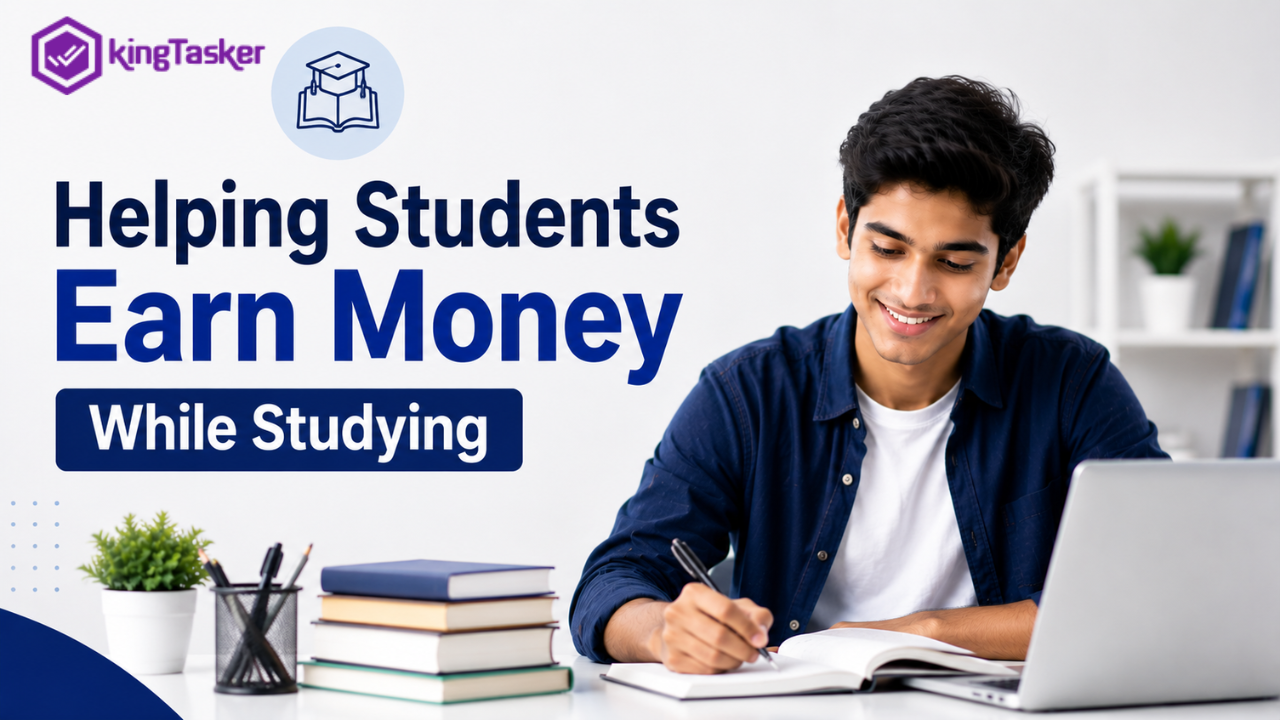 How Is KingaTasker Helping Students Earn Money While Studying?