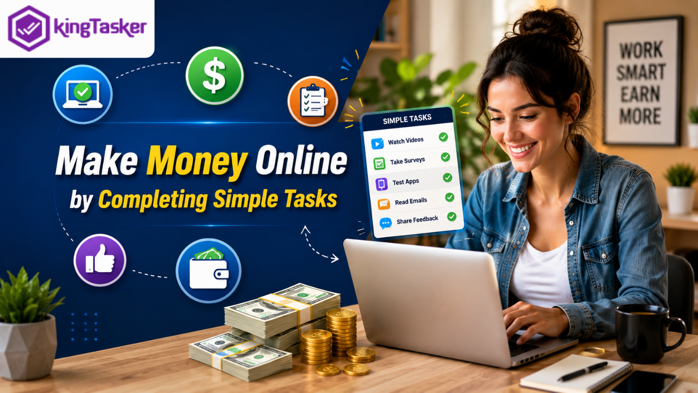 How to Make Money Online by Completing Simple Tasks at Your Own Pace